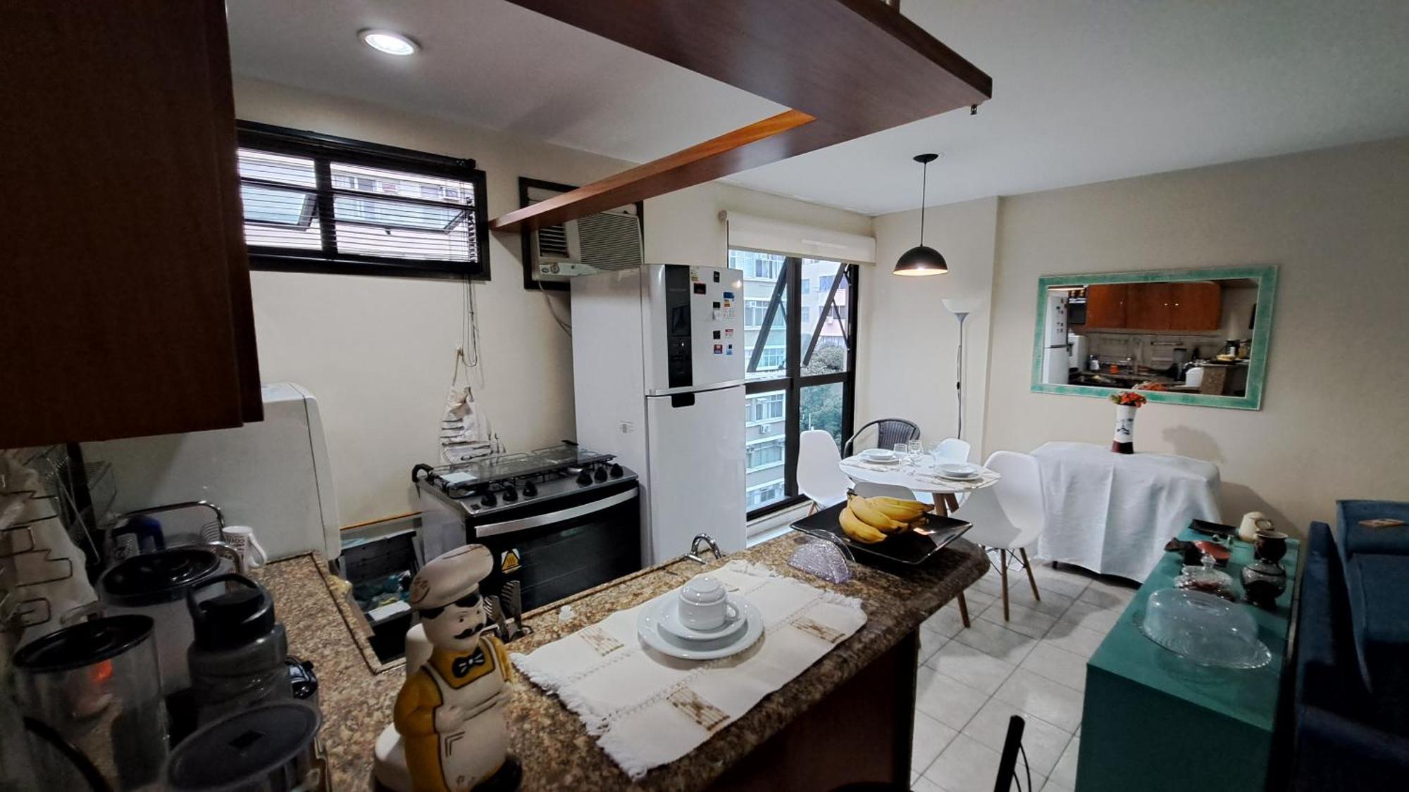 Apartamento Maravilhoso Flat Em Copacabana *